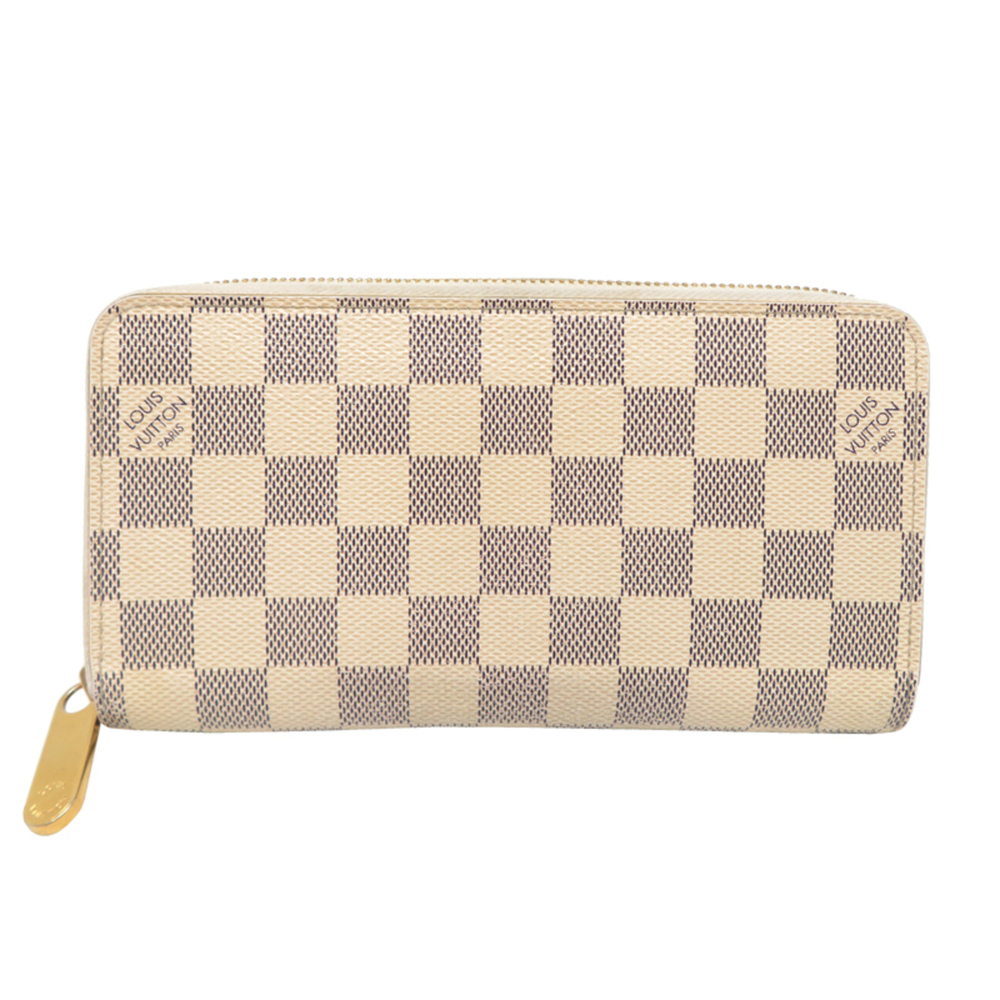 Louis Vuitton Zippy Wallet, Women's/Men's Long N60019 (Discontinued), Damier ...